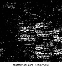 Vector grunge overlay texture. Black and white background