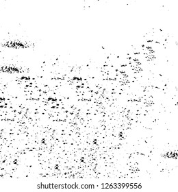 Vector grunge overlay texture. Black and white background
