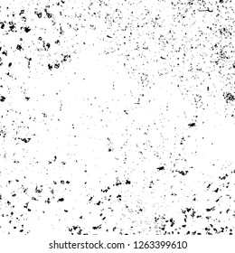 Vector grunge overlay texture. Black and white background