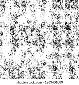 Vector grunge overlay texture. Black and white background
