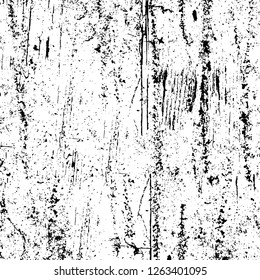 Vector grunge overlay texture. Black and white background