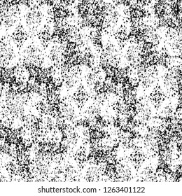 Vector grunge overlay texture. Black and white background