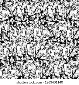 Vector grunge overlay texture. Black and white background