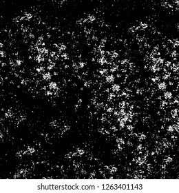 Vector grunge overlay texture. Black and white background
