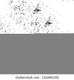 Vector grunge overlay texture. Black and white background