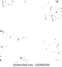 Vector grunge overlay texture. Black and white background