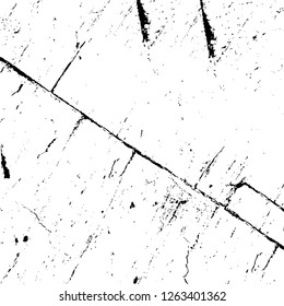 Vector grunge overlay texture. Black and white background