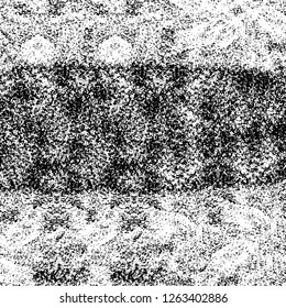 Vector grunge overlay texture. Black and white background