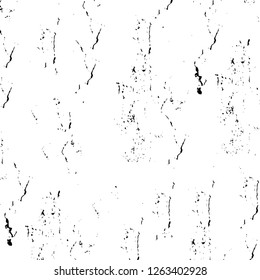 Vector grunge overlay texture. Black and white background
