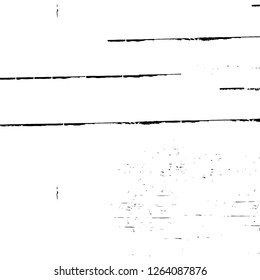 Vector grunge overlay texture. Black and white background. Abstract monochrome image includes a faded effect in dark tones