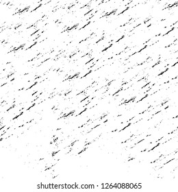 Vector grunge overlay texture. Black and white background. Abstract monochrome image includes a faded effect in dark tones