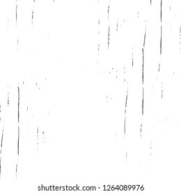 Vector grunge overlay texture. Black and white background. Abstract monochrome image includes a faded effect in dark tones