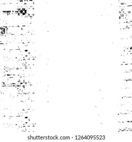 Vector grunge overlay texture. Black and white background. Abstract monochrome image includes a faded effect in dark tones