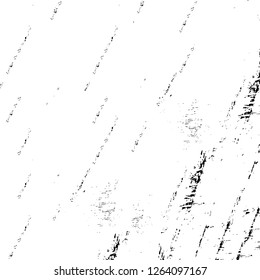 Vector grunge overlay texture. Black and white background. Abstract monochrome image includes a faded effect in dark tones