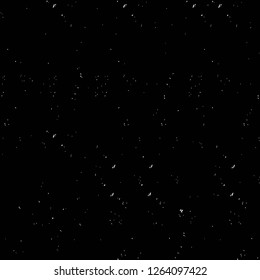Vector grunge overlay texture. Black and white background. Abstract monochrome image includes a faded effect in dark tones