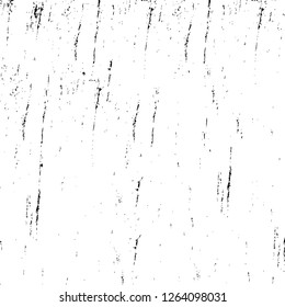Vector grunge overlay texture. Black and white background. Abstract monochrome image includes a faded effect in dark tones