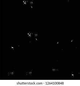 Vector grunge overlay texture. Black and white background. Abstract monochrome image includes a faded effect in dark tones