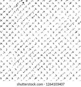 Vector grunge overlay texture. Black and white background. Abstract monochrome image includes a faded effect in dark tones