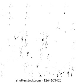 Vector grunge overlay texture. Black and white background. Abstract monochrome image includes a faded effect in dark tones