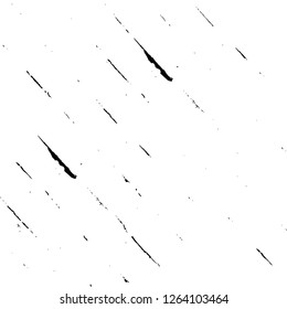 Vector grunge overlay texture. Black and white background. Abstract monochrome image includes a faded effect in dark tones