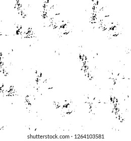 Vector grunge overlay texture. Black and white background. Abstract monochrome image includes a faded effect in dark tones
