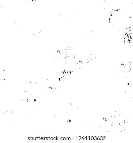 Vector grunge overlay texture. Black and white background. Abstract monochrome image includes a faded effect in dark tones