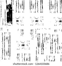 Vector grunge overlay texture. Black and white background. Abstract monochrome image includes a faded effect in dark tones