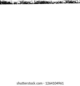 Vector grunge overlay texture. Black and white background. Abstract monochrome image includes a faded effect in dark tones