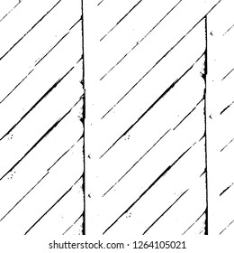 Vector grunge overlay texture. Black and white background. Abstract monochrome image includes a faded effect in dark tones