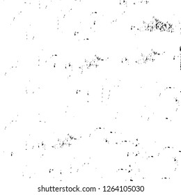 Vector grunge overlay texture. Black and white background. Abstract monochrome image includes a faded effect in dark tones