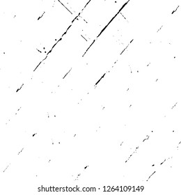 Vector grunge overlay texture. Black and white background. Abstract monochrome image includes a faded effect in dark tones