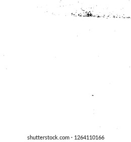 Vector grunge overlay texture. Black and white background. Abstract monochrome image includes a faded effect in dark tones