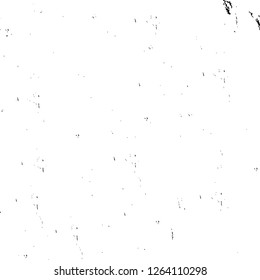 Vector grunge overlay texture. Black and white background. Abstract monochrome image includes a faded effect in dark tones