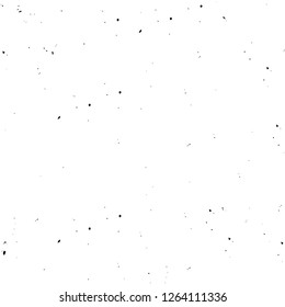 Vector grunge overlay texture. Black and white background. Abstract monochrome image includes a faded effect in dark tones