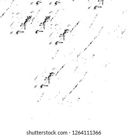 Vector grunge overlay texture. Black and white background. Abstract monochrome image includes a faded effect in dark tones