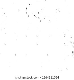 Vector grunge overlay texture. Black and white background. Abstract monochrome image includes a faded effect in dark tones