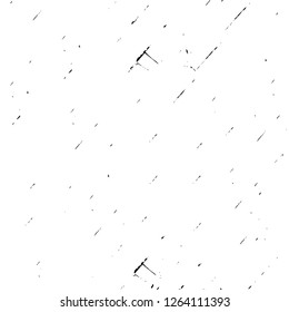 Vector grunge overlay texture. Black and white background. Abstract monochrome image includes a faded effect in dark tones