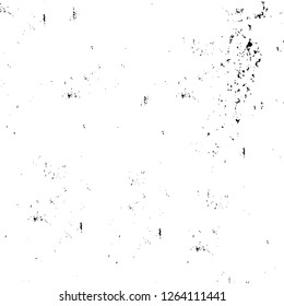 Vector grunge overlay texture. Black and white background. Abstract monochrome image includes a faded effect in dark tones