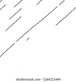 Vector grunge overlay texture. Black and white background. Abstract monochrome image includes a faded effect in dark tones