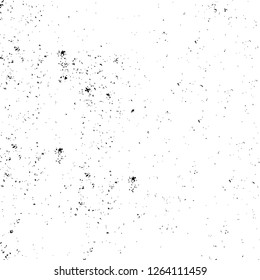 Vector grunge overlay texture. Black and white background. Abstract monochrome image includes a faded effect in dark tones