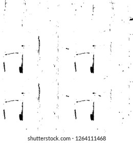 Vector grunge overlay texture. Black and white background. Abstract monochrome image includes a faded effect in dark tones