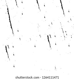 Vector grunge overlay texture. Black and white background. Abstract monochrome image includes a faded effect in dark tones