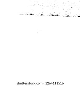 Vector grunge overlay texture. Black and white background. Abstract monochrome image includes a faded effect in dark tones