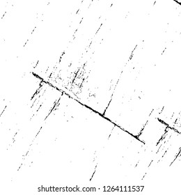 Vector grunge overlay texture. Black and white background. Abstract monochrome image includes a faded effect in dark tones