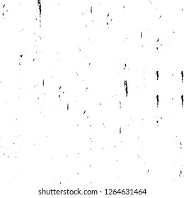 Vector grunge overlay texture. Black and white background. Abstract monochrome image includes a faded effect in dark tones
