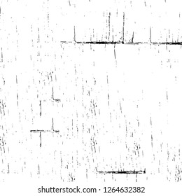 Vector grunge overlay texture. Black and white background. Abstract monochrome image includes a faded effect in dark tones