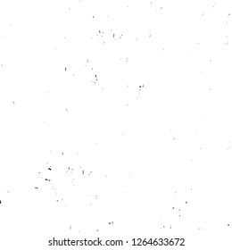 Vector grunge overlay texture. Black and white background. Abstract monochrome image includes a faded effect in dark tones