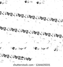 Vector grunge overlay texture. Black and white background. Abstract monochrome image includes a faded effect in dark tones
