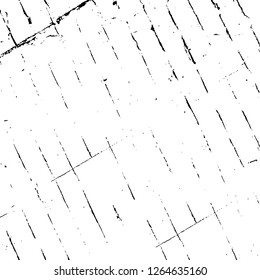 Vector grunge overlay texture. Black and white background. Abstract monochrome image includes a faded effect in dark tones