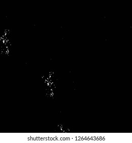 Vector grunge overlay texture. Black and white background. Abstract monochrome image includes a faded effect in dark tones